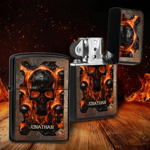 Skull Flame Keeper - Personalized Skull Lighter