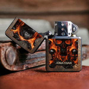 Skull Flame Keeper - Personalized Skull Lighter