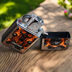 Skull Flame Keeper - Personalized Skull Lighter