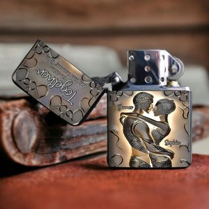 It's You and Me - Personalized African American Lighter