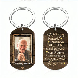 You're Always By My Side - Upload Image, Personalized Keychain