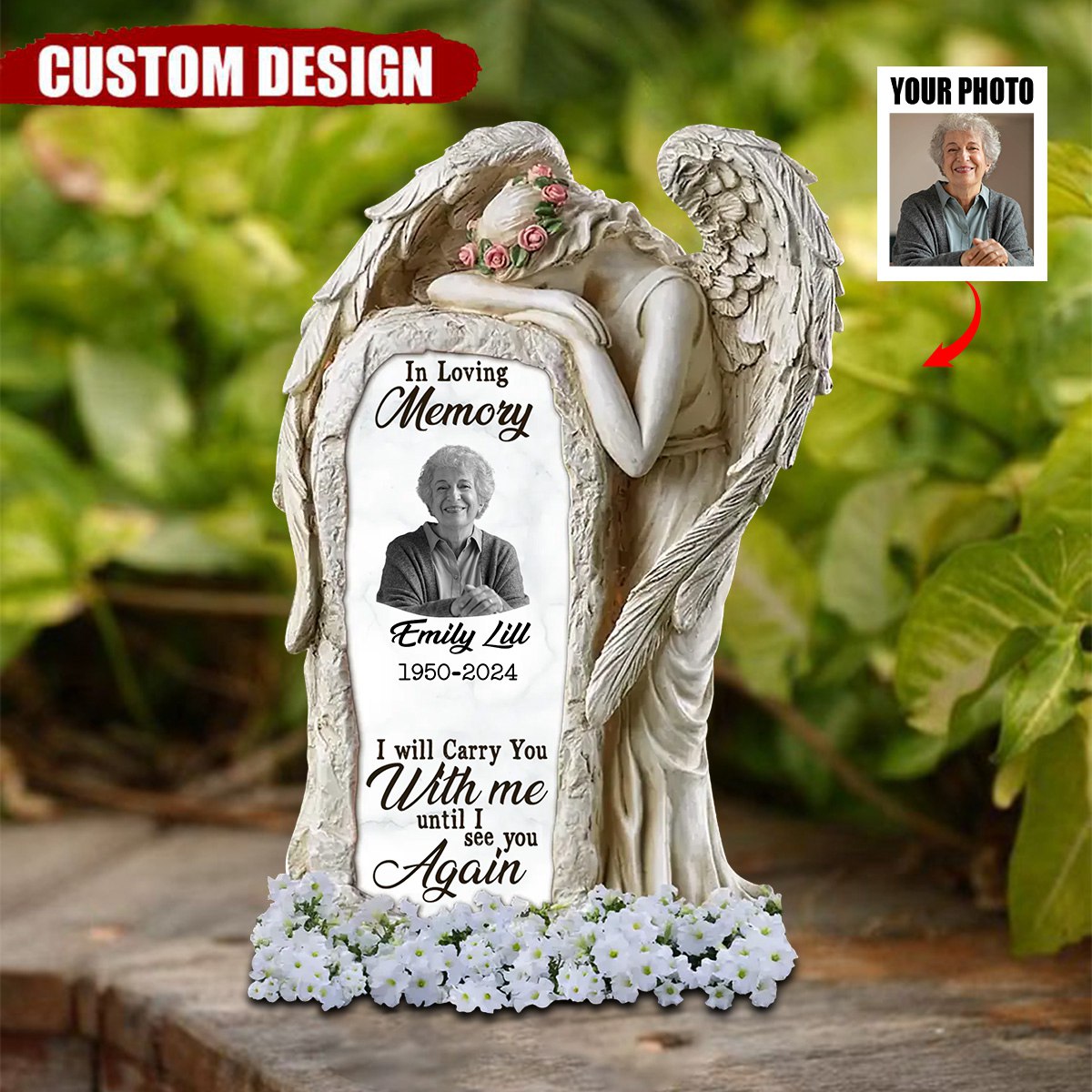 Loved Beyond Words Missed Beyond Measure - Personalized Memorial Acrylic Plaque