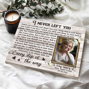 Personalized Sympathy Gifts Memory Photo Remembrance canvas