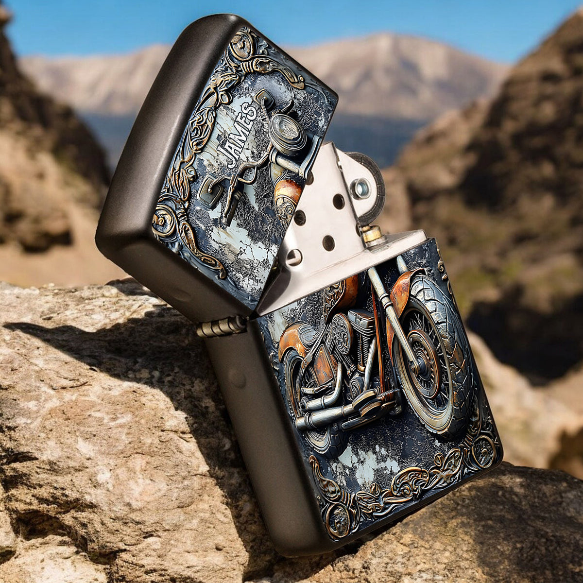 Time to Ride - Personalized Bicycle Lighters