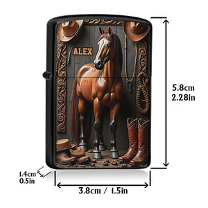 Love Horses - Personalized Horse Lighter