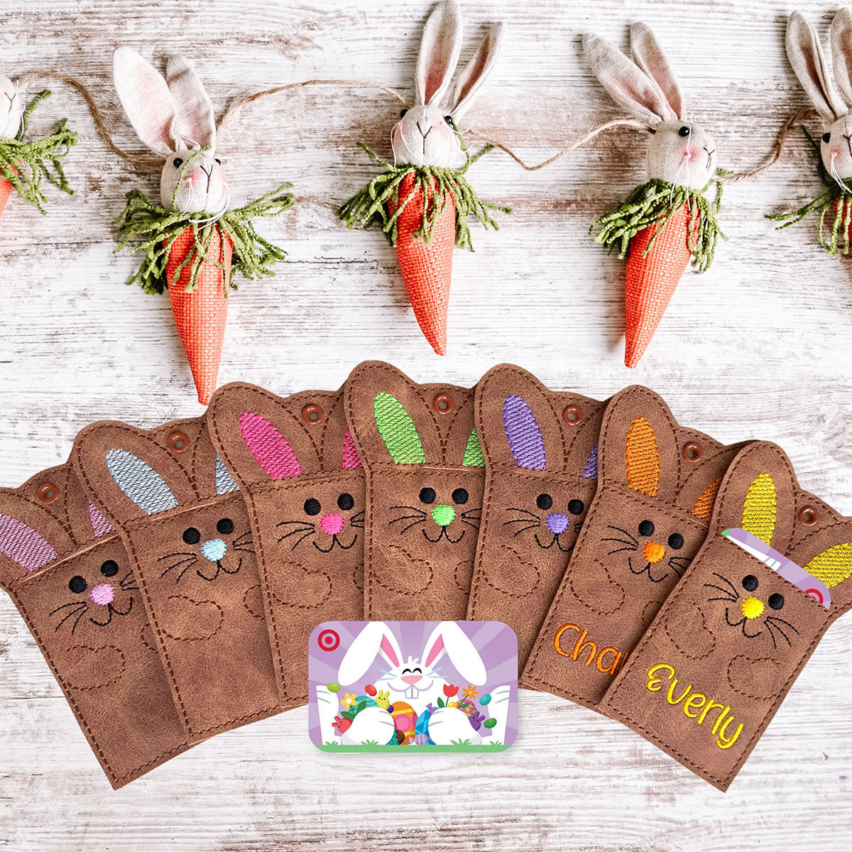 Personalized Easter Gift Card Holders, Personalized Gift Card Holders, Easter Basket Filler