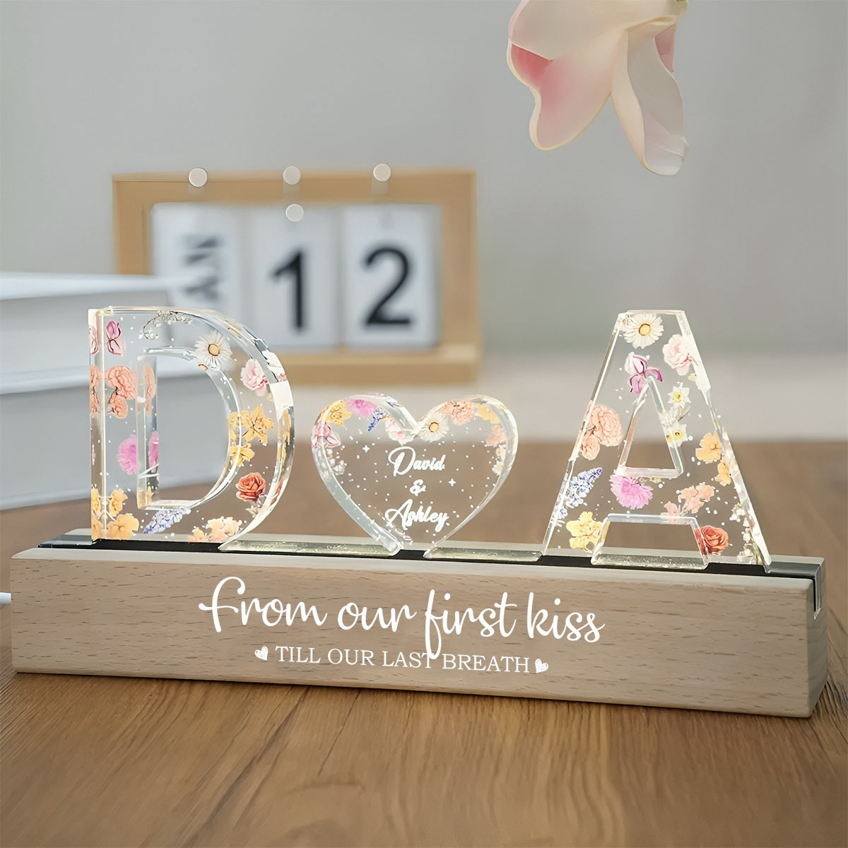 You & Me We Got This Custom Name - Personalized LED Night Light