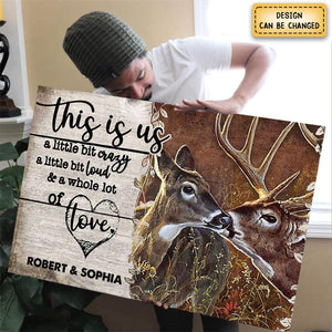 This Is Us - Personalized Hunting Canvas And Poster