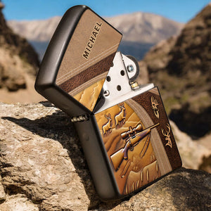 Love Hunting - Personalized Deer Hunting Lighter