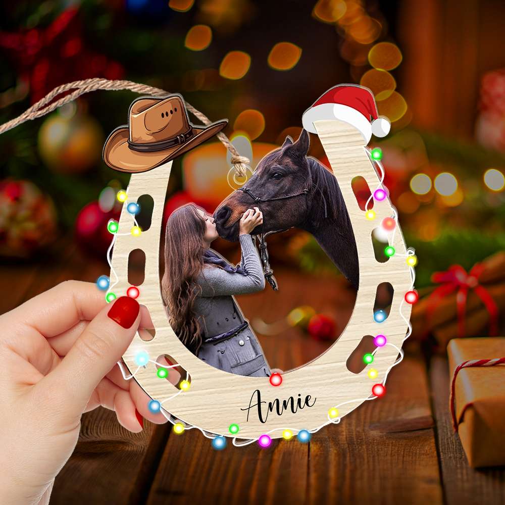 Personalized Gifts For Horse Lovers Acrylic Ornament