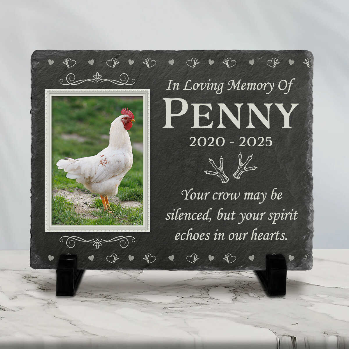 In Loving Memory - Personalized Memorial Stone Pet Loss Gifts