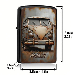 Personalized Vintage Caravan Hippie Lighter