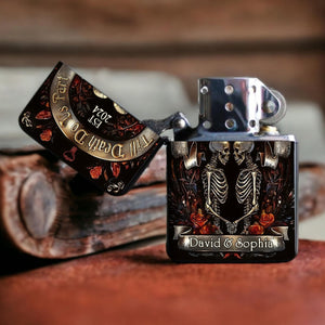 Flaming Love - Personalized Couple Lighter