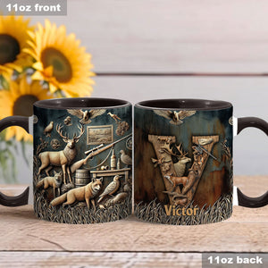 Best Hunter - Personalized Hunting Accent Mugs