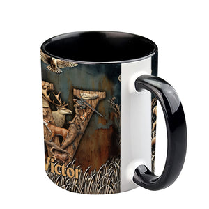 Best Hunter - Personalized Hunting Accent Mugs