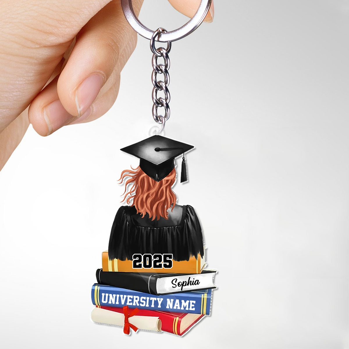 Personalized Graduation Class Senior Graduate Gift Acrylic Keychain