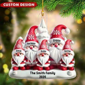 Grandparents Family Christmas Decor Personalized Acrylic Ornament