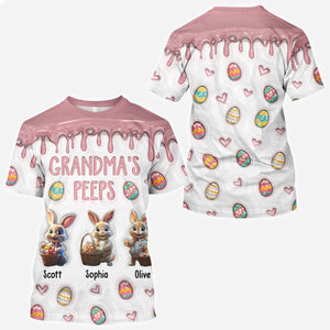 Personalized Love You Grandma All-Over Print T-Shirt