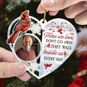 Heart Shaped I'm Always With You Personalized Acrylic Ornament