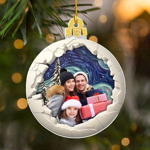 Break Through Personalized Acrylic Ornament