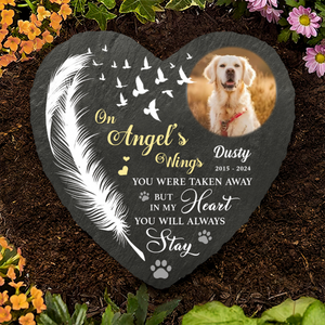 Personalized Gift For Beloved Dog Custom Photo Pet Memorial Stone