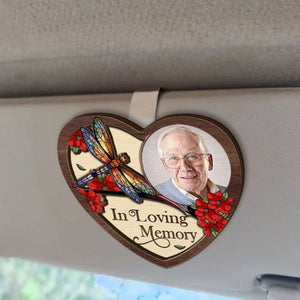 I'm Always With You Personalized Memorial Car Visor Clip