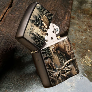 Love Hunting - Personalized Prey Pattern Hunting Lighter