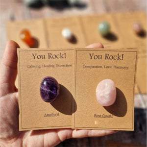 Pocket Crystal Crystal Gift With Quote