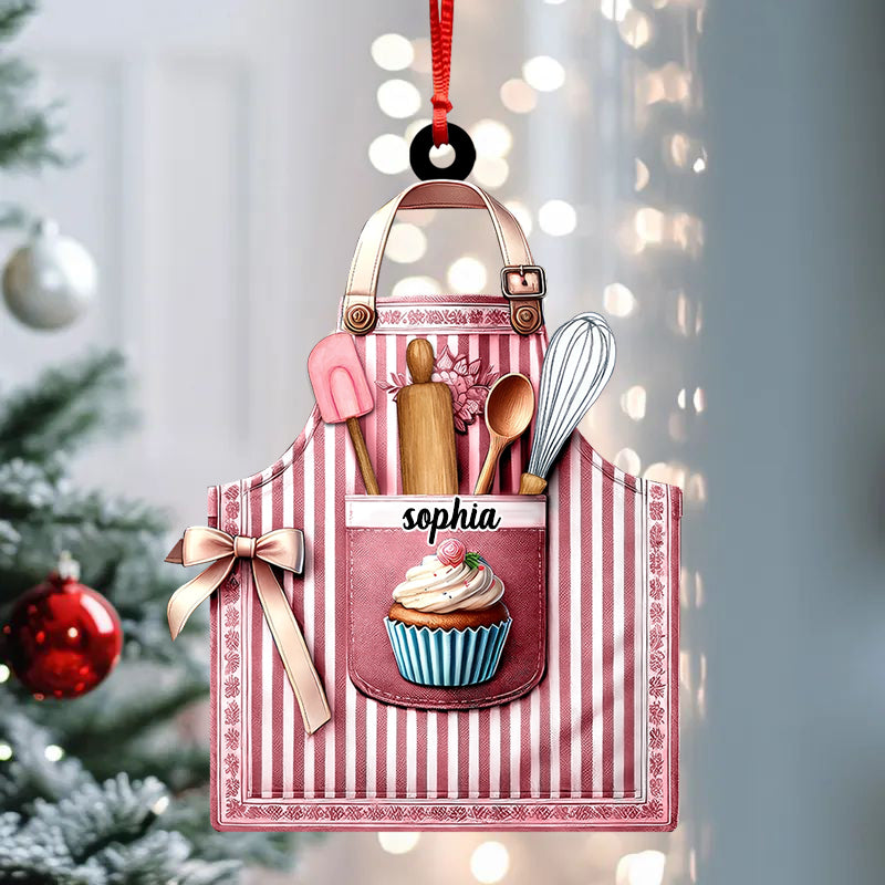 Personalized Baking Ornament Gift For Baking Lovers