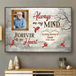 You Left Me Beautiful Memories Personalized Memorial Poster